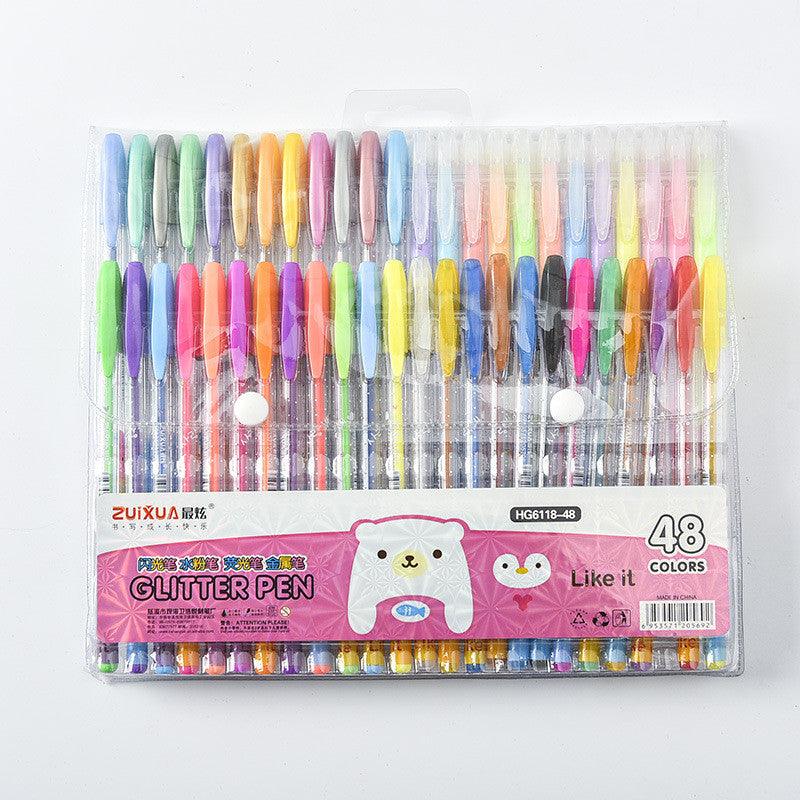 Gel Pen Set - Zuixua Glitter Pen | Artiful Boutique